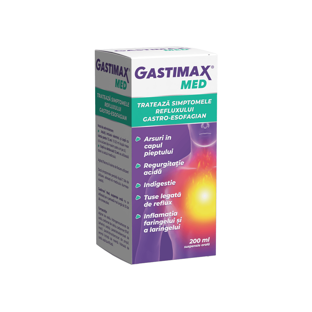 Gastimax MED - suspensie orală